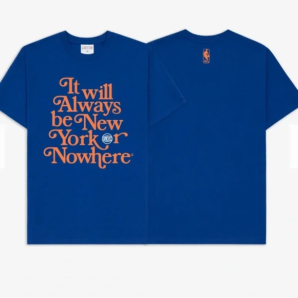 New York Or Nowhere Knicks Shirt Small NBW - Picture 2 of 8